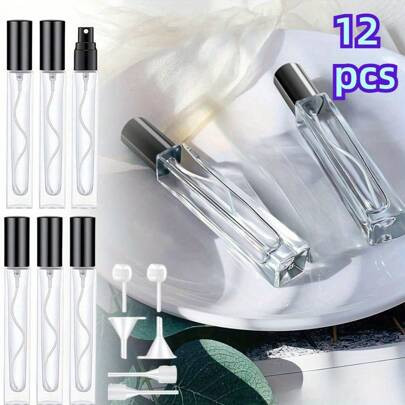 18pcs Travel Portable Refill Bottle Travel Refillable Spray Bottle Lightweight Portable Travel Essentials Delicate Spray Refillable Travel Bottle Thic | SHEIN