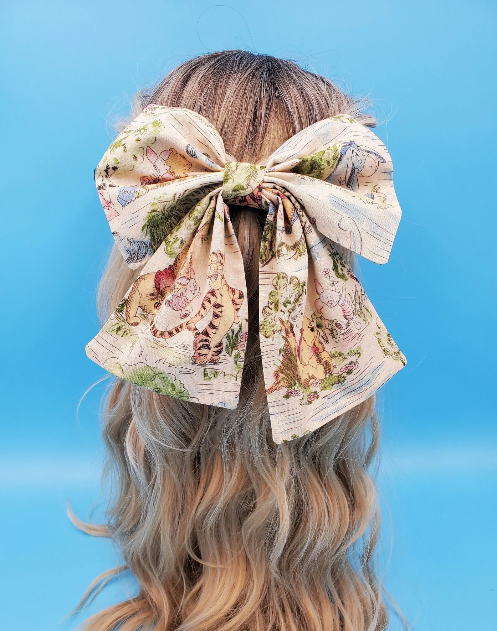 Disney Bound Winnie the Pooh Story Book Vintage Style Bow - Etsy | Etsy (US)