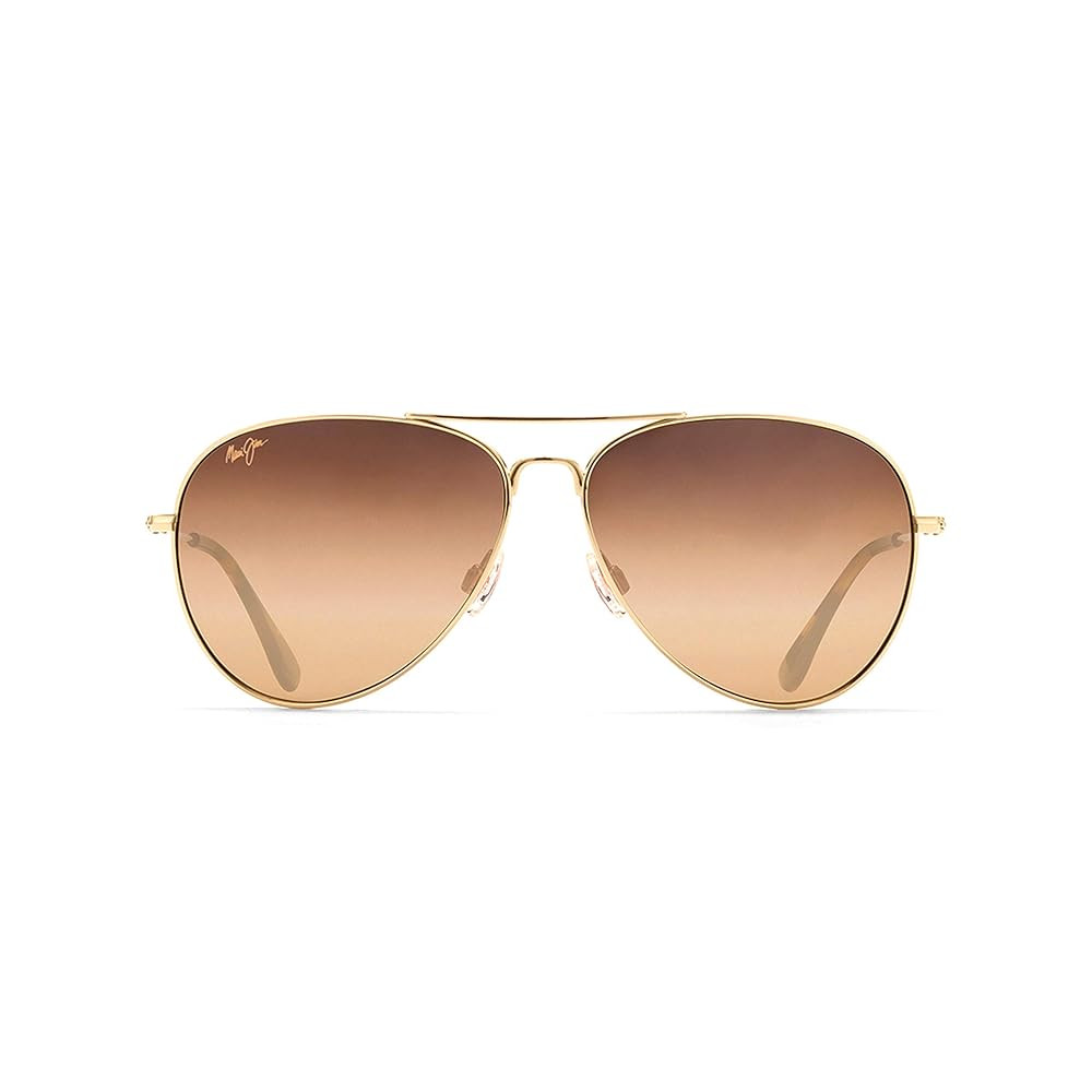Maui Jim Men's and Women's Mavericks Polarized Aviator Sunglasses | Amazon (US)
