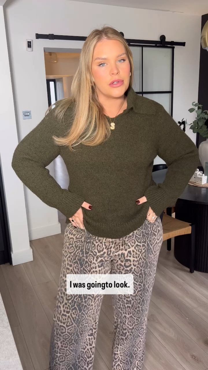 ASOS try on! Knitwear. Jumpers. Zebra print. Co ord. casual style. Winter style. Christmas Day outfit. Fleece. Burgundy. Red. Midsize. Size 16. Size 18. Curvy. 

#LTKstyletip #LTKcurves #LTKeurope