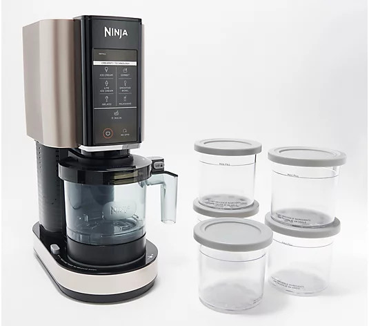 Ninja CREAMi 7-in-1 Frozen Treat Maker w/ Extra Pints - QVC.com | QVC