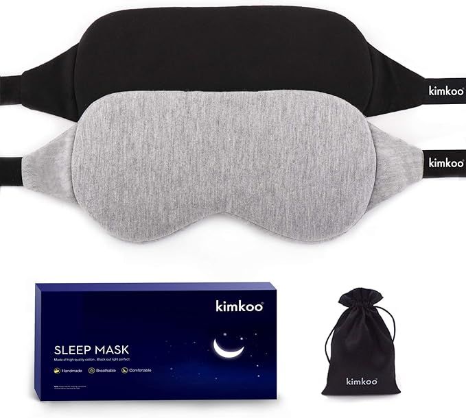 Kimkoo Sleep Mask-Eye Mask for Sleeping, Sleeping Mask Blocking Out Light Perfectly for Women and... | Amazon (US)