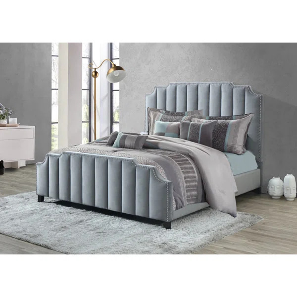 Kaden Tufted Upholstered Standard Bed | Wayfair North America