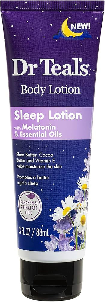 Dr Teal's Sleep Lotion 3 Fl Oz with Melatonin & essential Oils | Amazon (US)