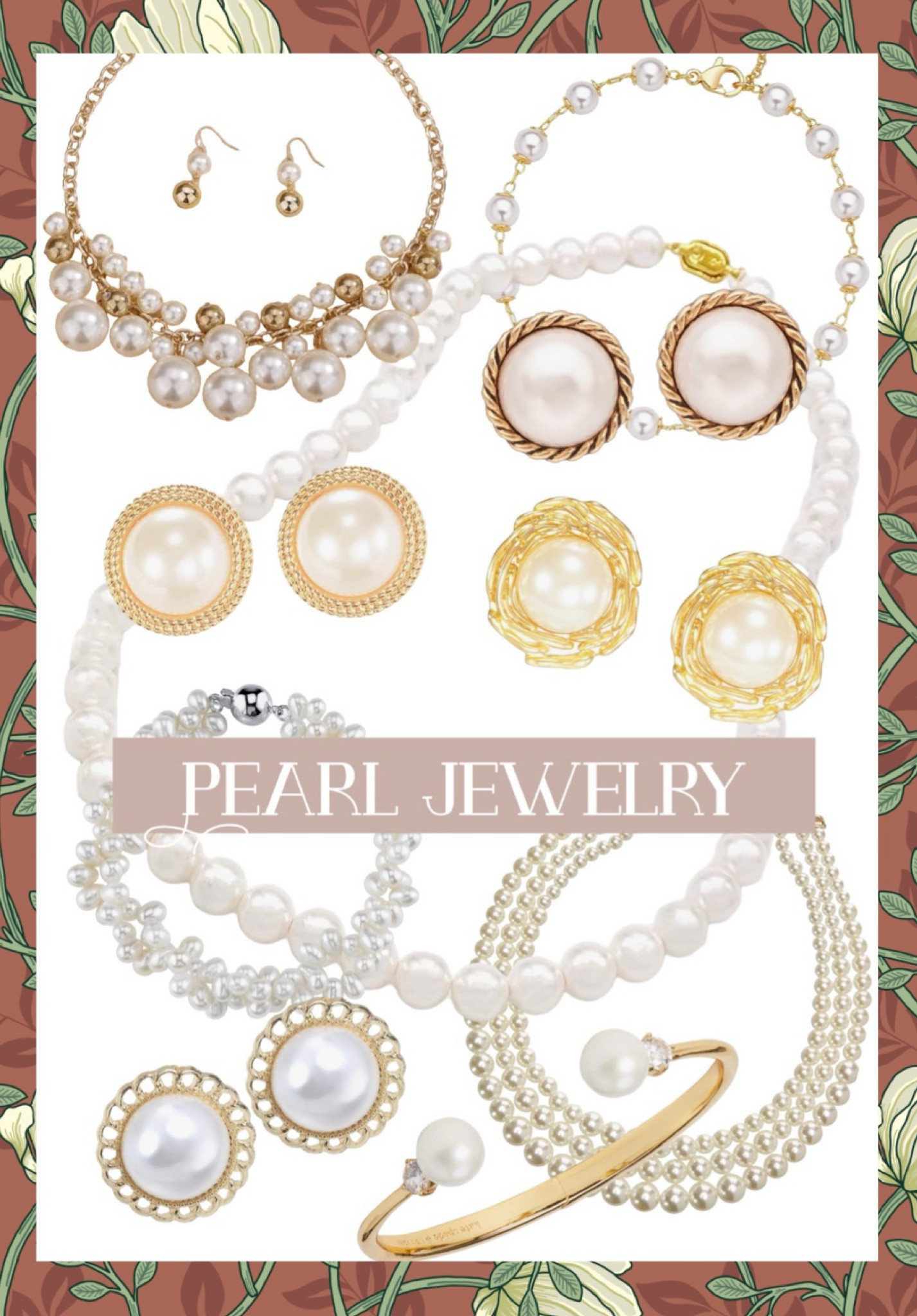 Pearl jewelry, classic jewelry, grandmillennial jewelry 

#LTKOver40 #LTKFindsUnder100 #LTKFindsUnder50