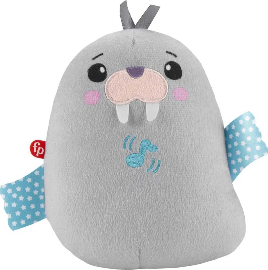 Fisher-Price Chill Vibes Walrus Soother Musical Plush Toy | Walmart (US)