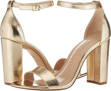 The Drop Women's Rebecca Strappy High Block-Heel Sandal Heeled | Amazon (US)