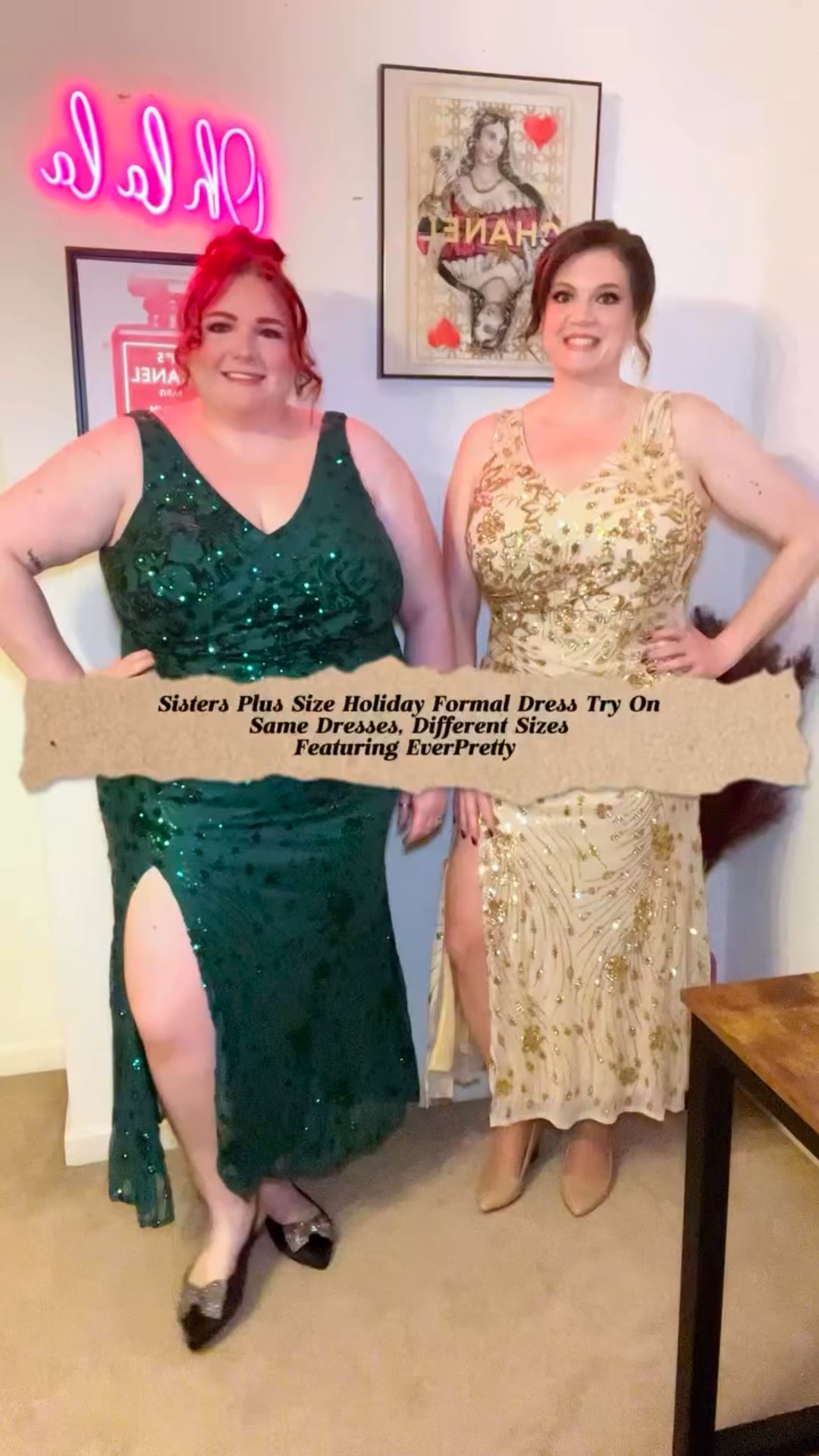 Emerald elegance with a touch of gold sparkle ❇️ 

We’re making the whole place shimmer this holiday season thanks to @everprettyofficial ✨They have all your holiday & NYE party dresses wants & needs! We love the high slit and ruching that shows off our curves in the best way! Plus sequins are always in style! 👌🏻 The green & gold are perfect colors for any holiday/NYE party you may have! Katie is wearing a size 24 & Jenna is in a size 16! 🫶🏻

Ever- Pretty believes every woman deserves to feel beautiful, radiate confidence, and experience joy in every special moment! Their designs are for ALL women: offering styles that celebrate every shape, size, and unique beauty! Making sure you look and feel your best for your special occasion! 🫶🏻

Save $$$ off your order with code: KATIE15OFF 💸

#everpretty #everprettydress #formaldresses #weddingguestdress #formaldress #militaryballdress #militaryball #sequindress #sequingown #gowns #plussizedress #plussizegown #plussizeformaldresses #holidaypartydress #sequins

#LTKPlusSize #LTKHoliday #LTKMidsize