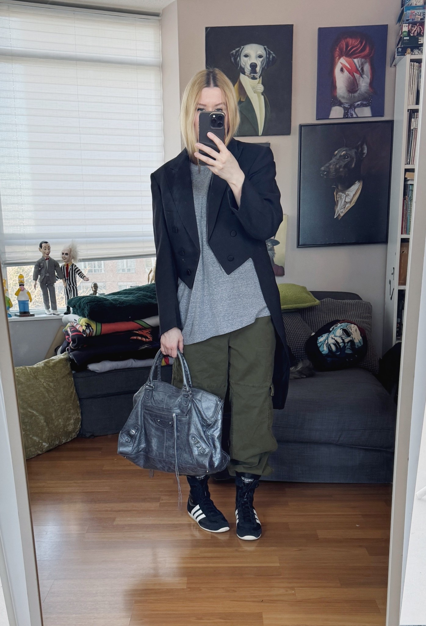 T-shirt, tailcoat, and bag are preloved/vintage. 




#LTKSeasonal #LTKOver40 #LTKootd