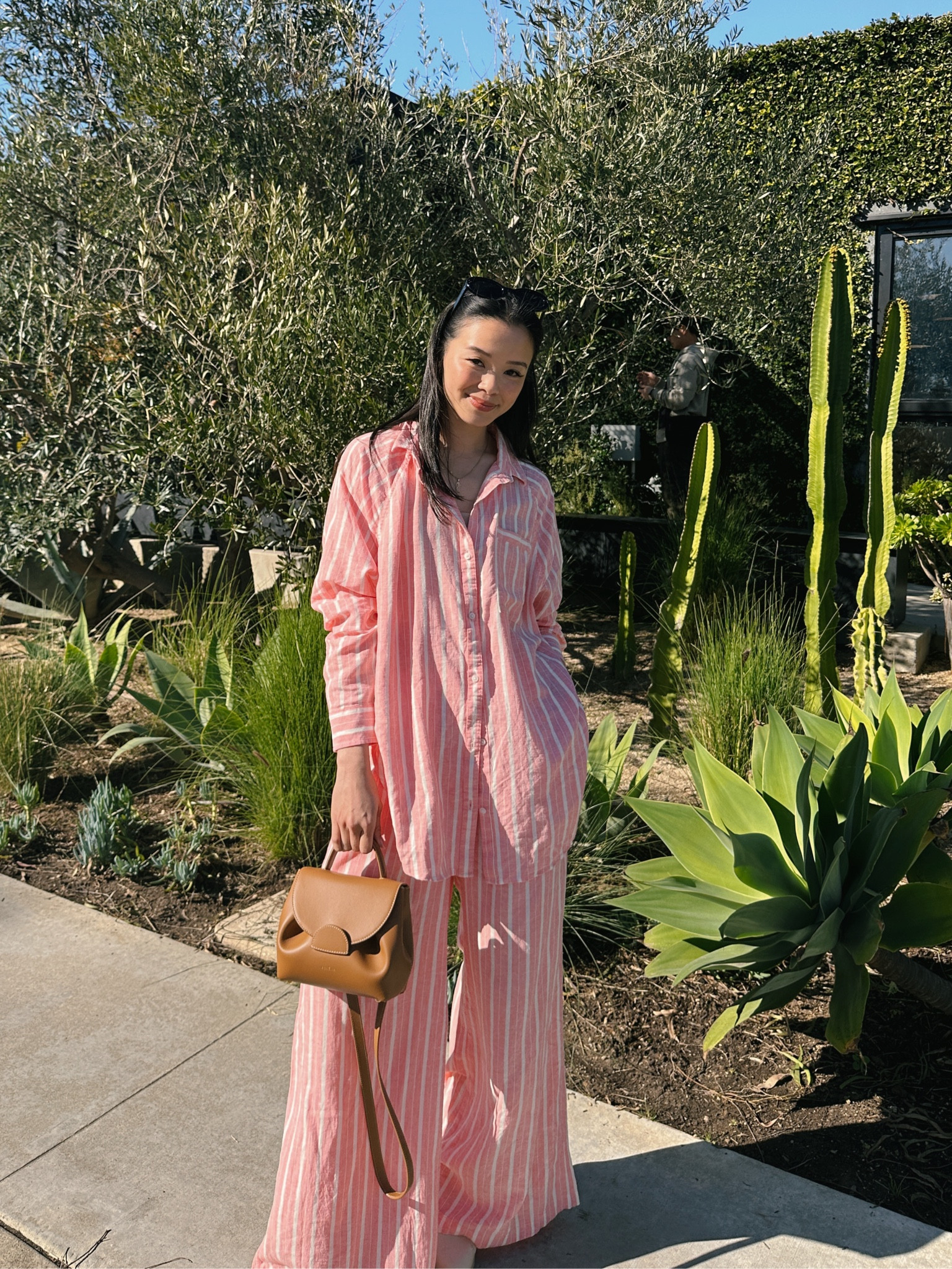 Aerie Spring outfit—pink linen set

#LTKfindsunder100 #LTKSeasonal #LTKSpringSale