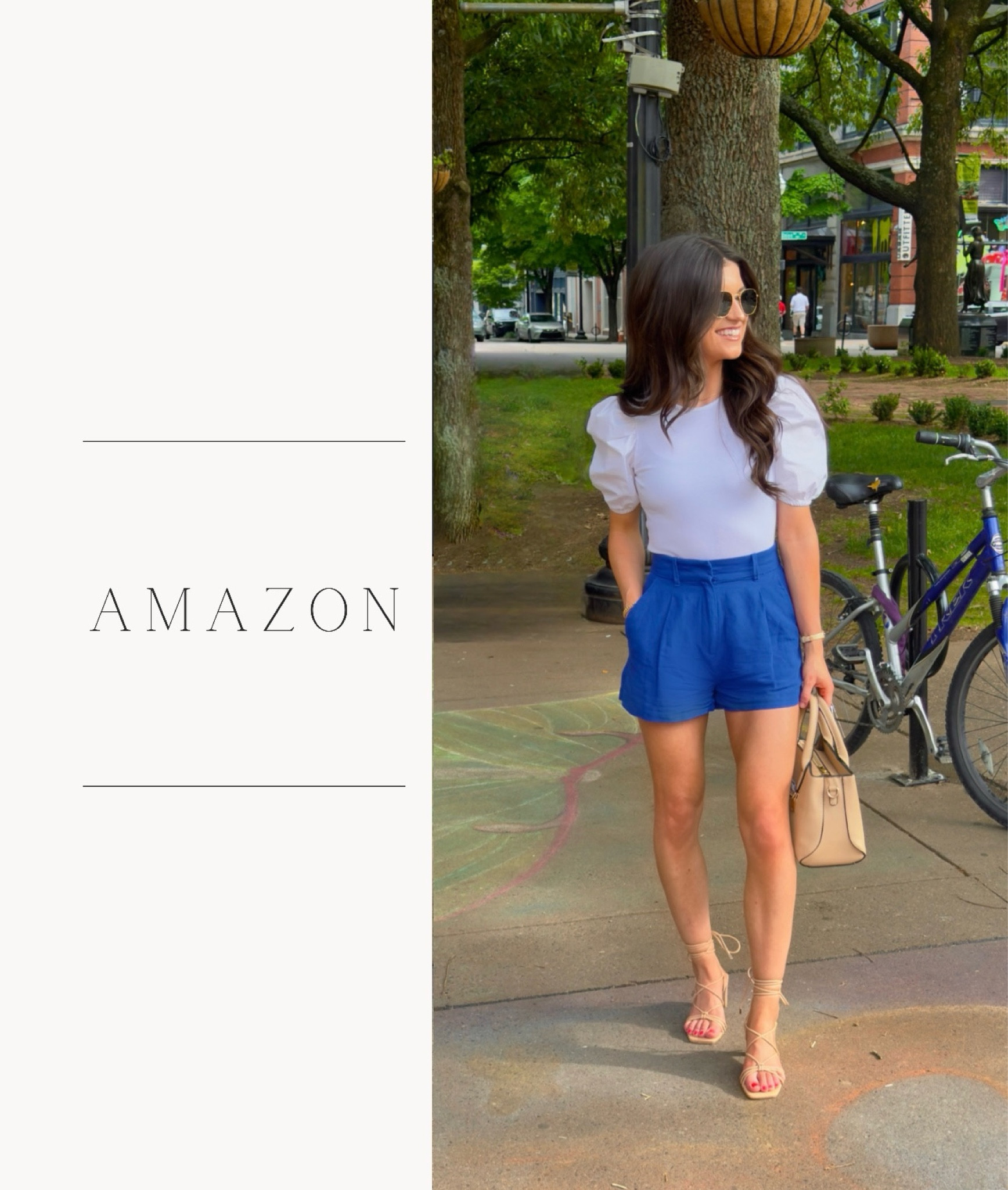 The perfect pop of blue 💙

Wearing size XS in the shorts, XS in the top and 6 in the heels! 

#LTKFindsUnder50 #LTKShoeCrush #LTKStyleTip