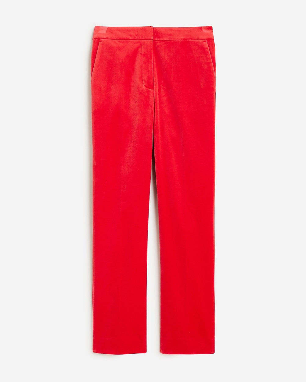 Kate straight-leg pant in stretch velvet | J. Crew US