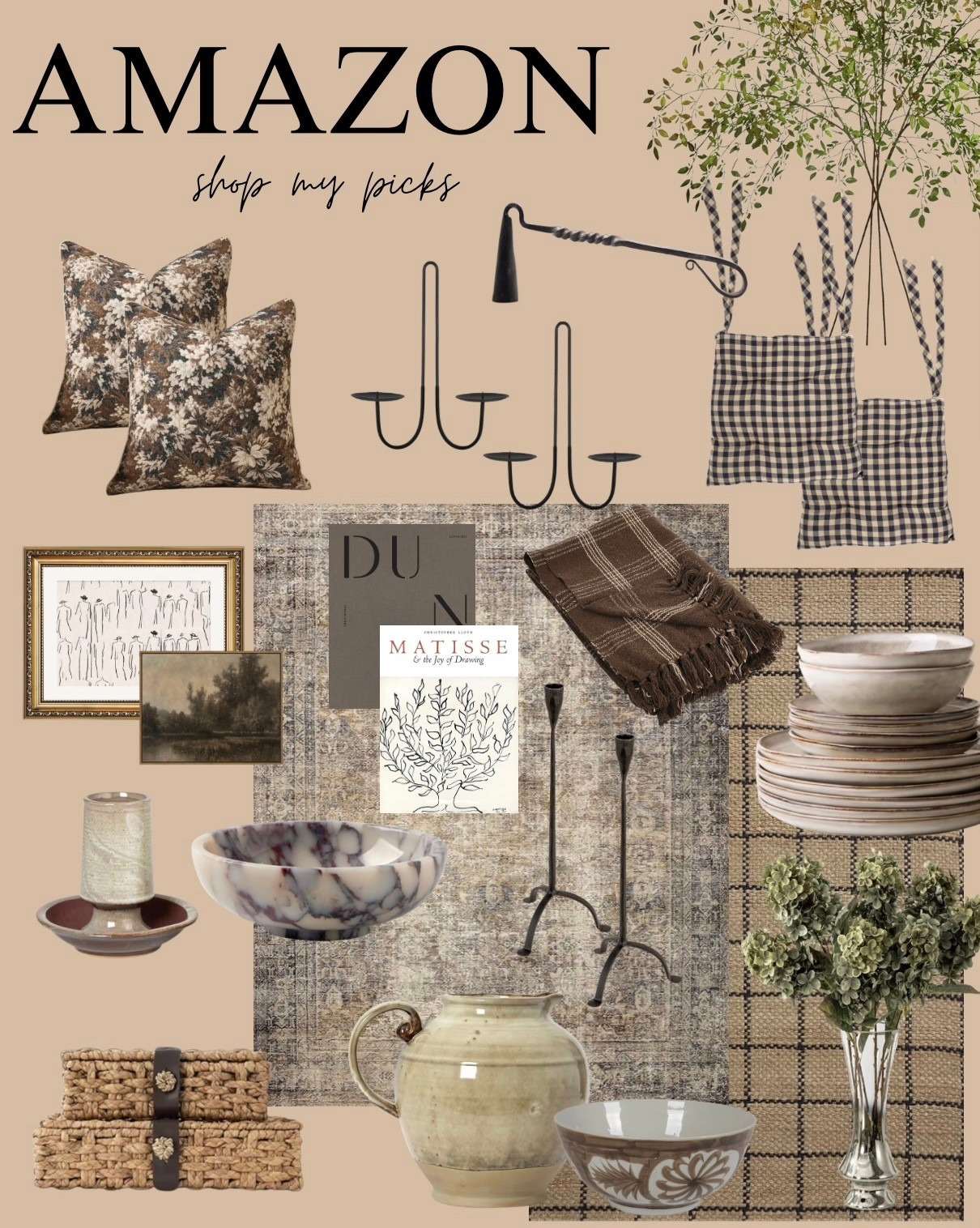 Neutral, earthy, timeless Amazon home finds 😍🤌🏼

I own many of these pieces and LOVE them!

#LTKSaleAlert #LTKU #LTKHome