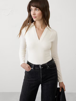 Soft Stretch Polo | Banana Republic Factory