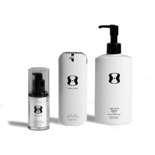 OneSkin BODY & FACE & EYE OS-01 Peptide Topical Supplement | Skin Longevity Age Reversal Body Moisturizer, Face Moisturizer and Eye Cream | Amazon (US)