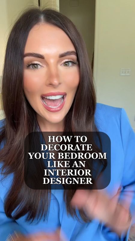 How to decorate a bedroom like an interior designer using Amazon!