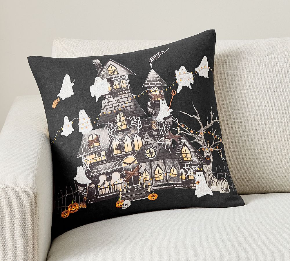 Scary Squad Glow in the Dark Pillow | Pottery Barn (US)
