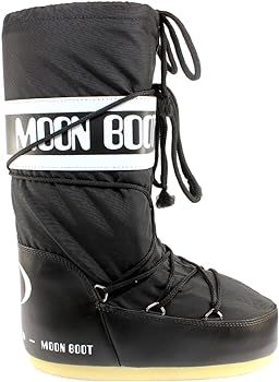 Amazon.com: Moon Boot Mens Tecnica Nylon Waterproof Mid Calf Snow Winter Rain Boot - Black - 11-1... | Amazon (US)