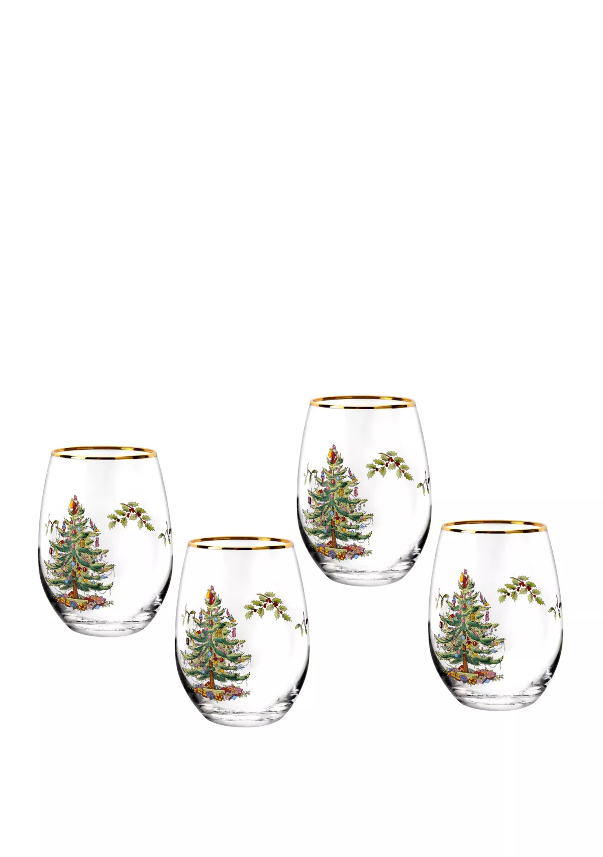 Stemless Wine Glasses Set of 4 - 19 Ounces | Belk