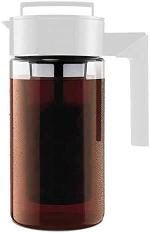 Amazon.com: Takeya Patented Deluxe Cold Brew Coffee Maker, 1 qt, White : Home & Kitchen | Amazon (US)