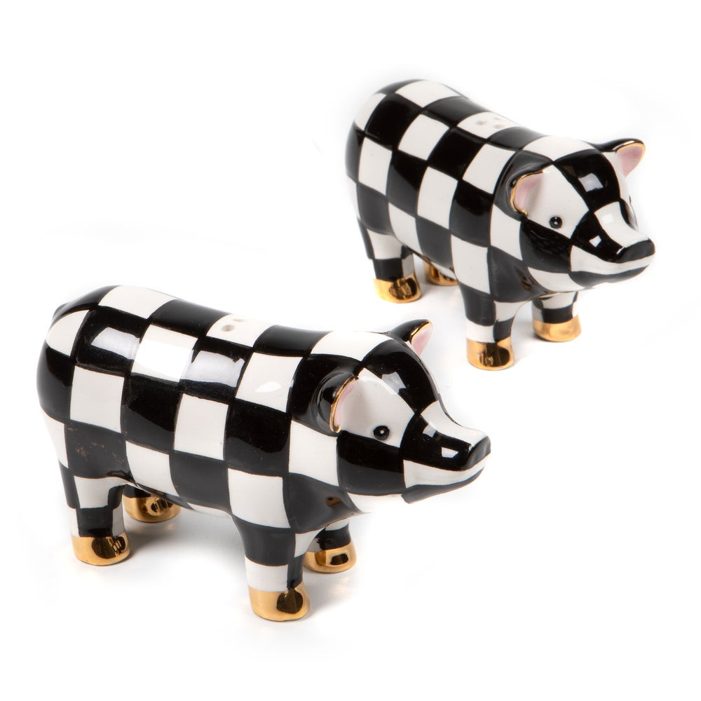 Pig Salt & Pepper Set | MacKenzie-Childs
