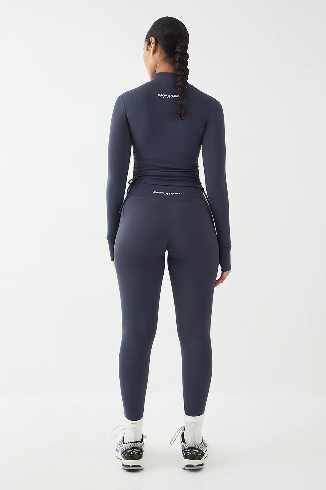 DSGN Studio Highwaist Ultra Sculpt Wrap Waist Legging | Boohoo.com (UK & IE)