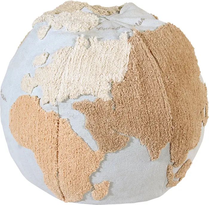 World Map Pouf | Nordstrom