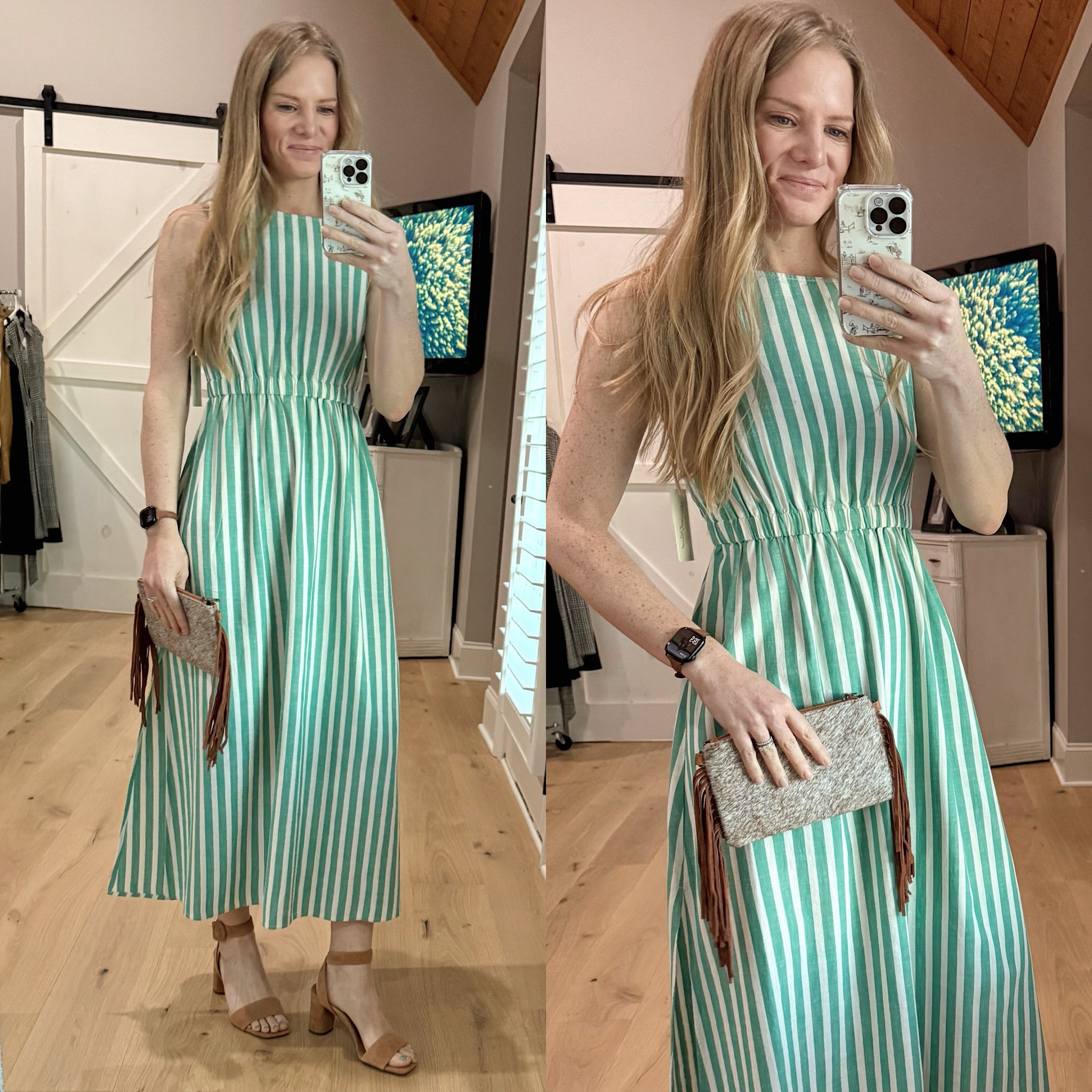 Resort Wear - headed to St. Thomas😊

Size reference 5’ 9” 140 lbs

Linen maxi dress - small
(Comes in black as well)

Neutral heeled sandals - I sized up


🔍beach outfits. Beach dresses. Resort outfits. Spring dresses. Summer dresses. Affordable resort wear. 

#LTKFindsUnder50 #LTKSeasonal #LTKSaleAlert
