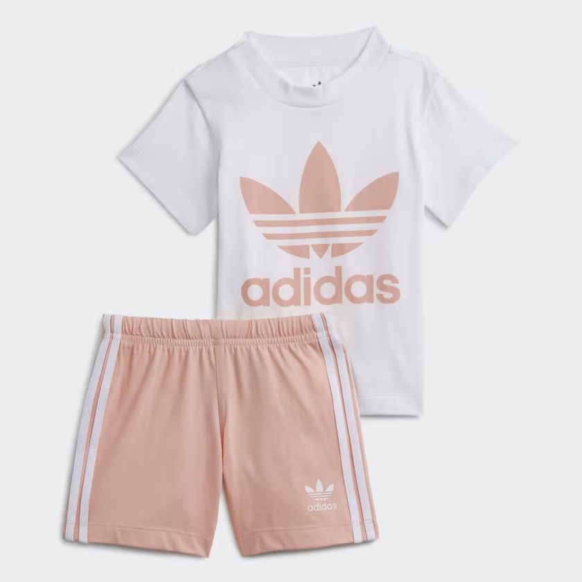 Trefoil Shorts Tee Set | adidas (US)