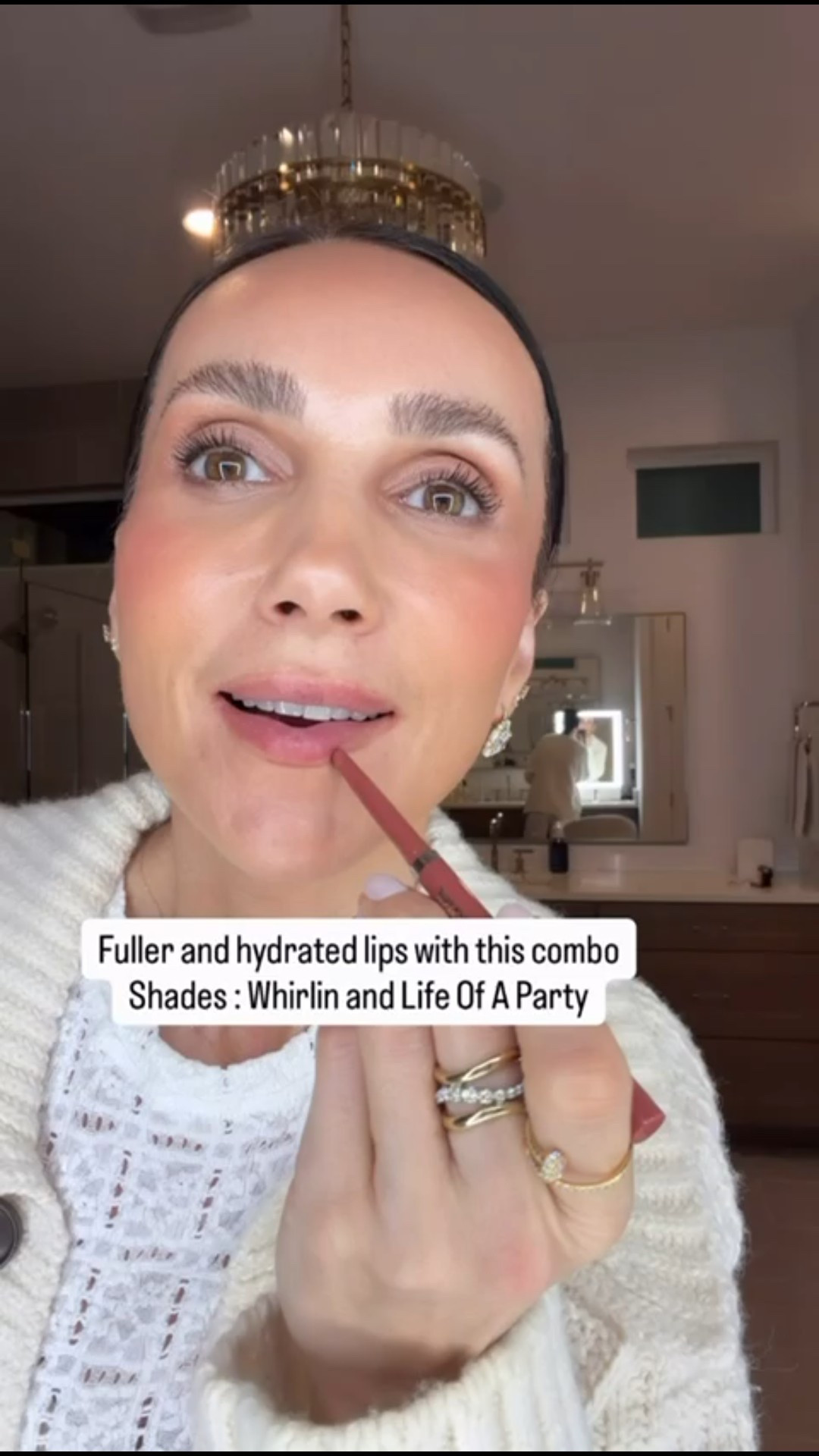 New lip combo you should try for bigger, fuller looking and hydrated lips : colors liner in Whirlin, tiny in life of a party

#LTKBeauty #LTKFindsUnder100