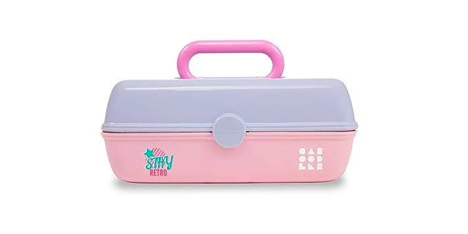 Caboodles Twilight Disco - Pretty In Petite Makeup Organizer Compact Carrying Cosmetic Case, Cora... | Amazon (US)