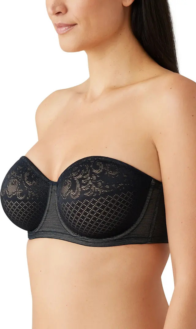 Visual Effects Strapless Underwire Minimizer Bra | Nordstrom