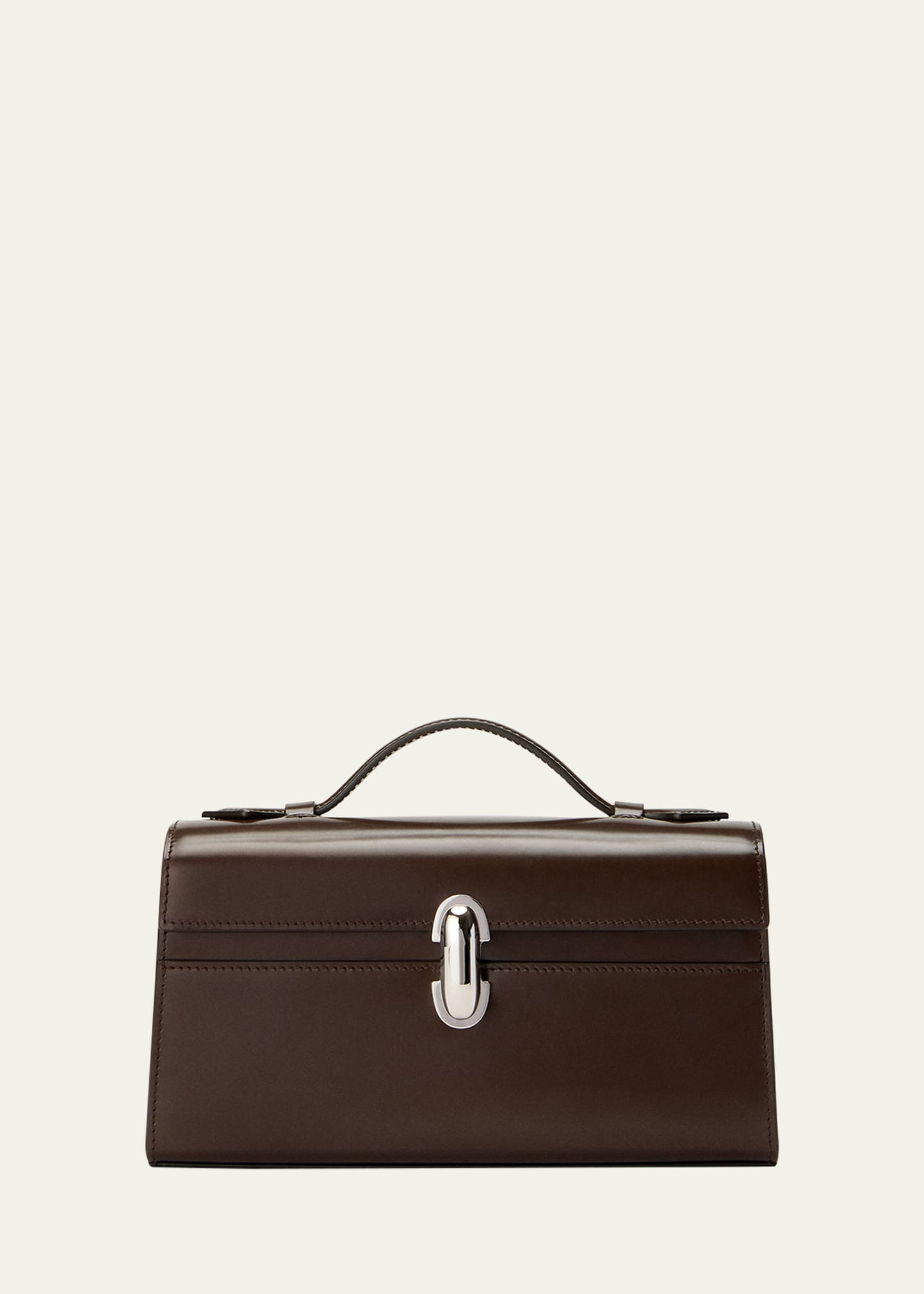 Savette Symmetry Pochette Leather Top-Handle Bag | Bergdorf Goodman