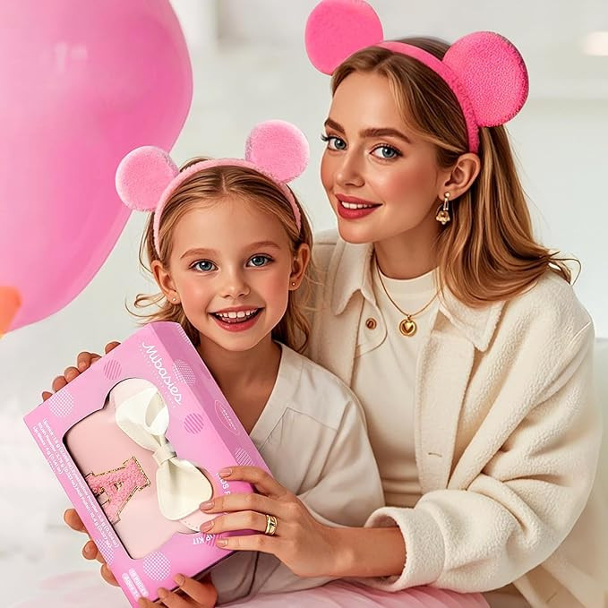 Kids Real Makeup Kit for Girls - 18Pcs Non-Toxic Washable Make Up Toys with Initial Toddler Purse... | Amazon (US)