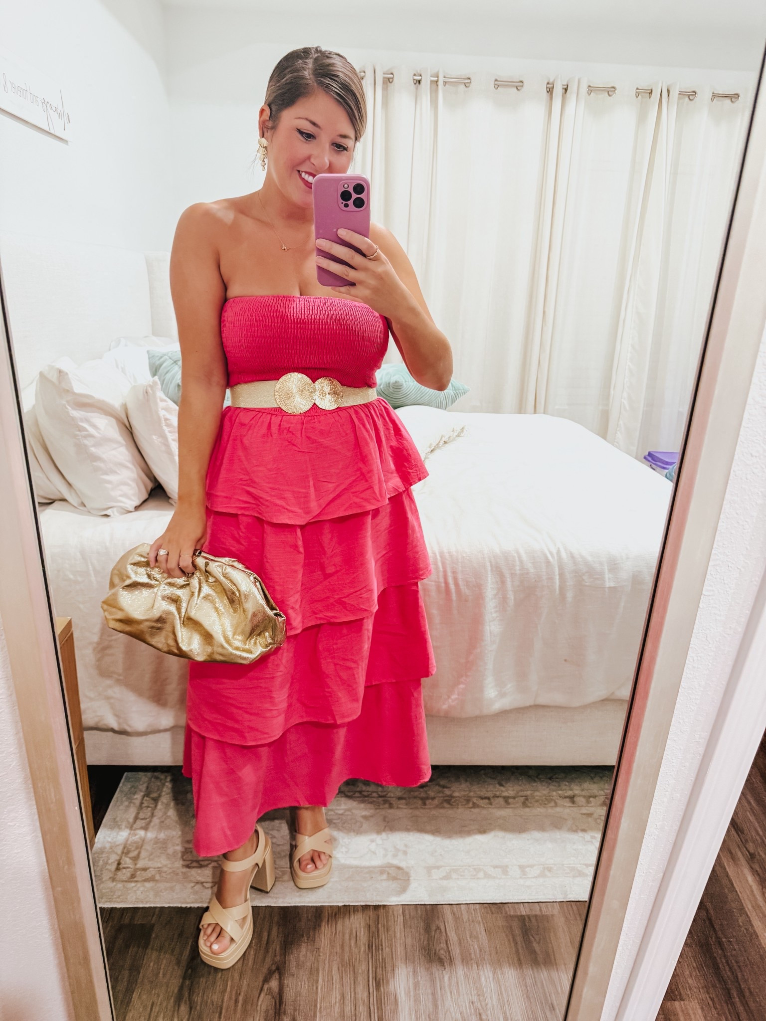 Fundraiser event outfit, charity event dress, ruffle dress, evening event dress 

Wearing large 

#LTKStyleTip #LTKootd #LTKFindsUnder50