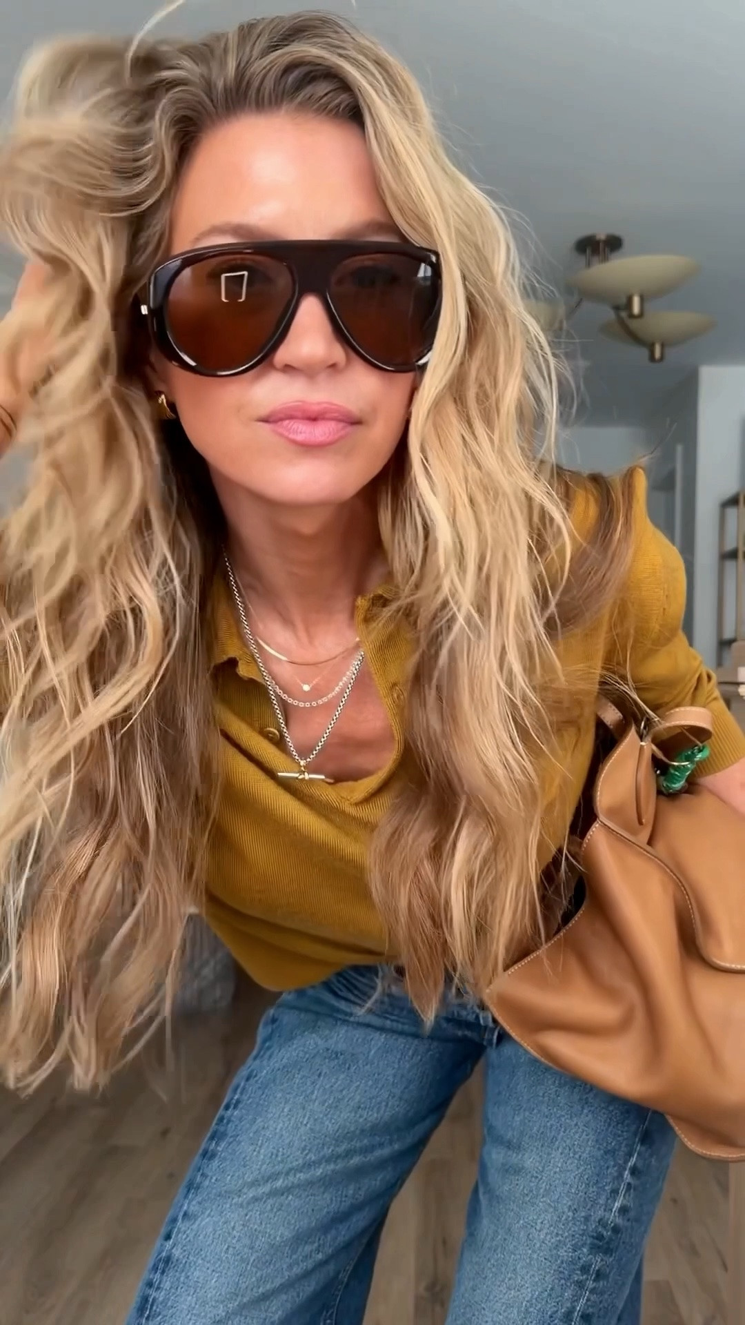 Mustard polo sweater: TTS, wearing S
Jeans: TTS, wearing 25
Flats: TTS

#LTKgrwm #LTKootd #LTKdayinmylife