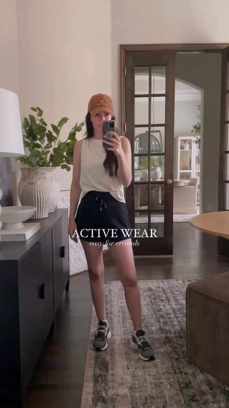 Travel outfit, active wear, summer outfit, our everyday home, spanx shorts, Varley, Anine Bing, sneakers 

#LTKVideo #LTKStyleTip #LTKActive