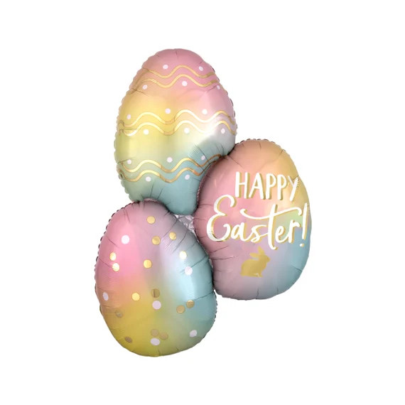 35 Happy Easter Eggs Balloon Easter Bunny Party Easter | Etsy | Etsy (US)