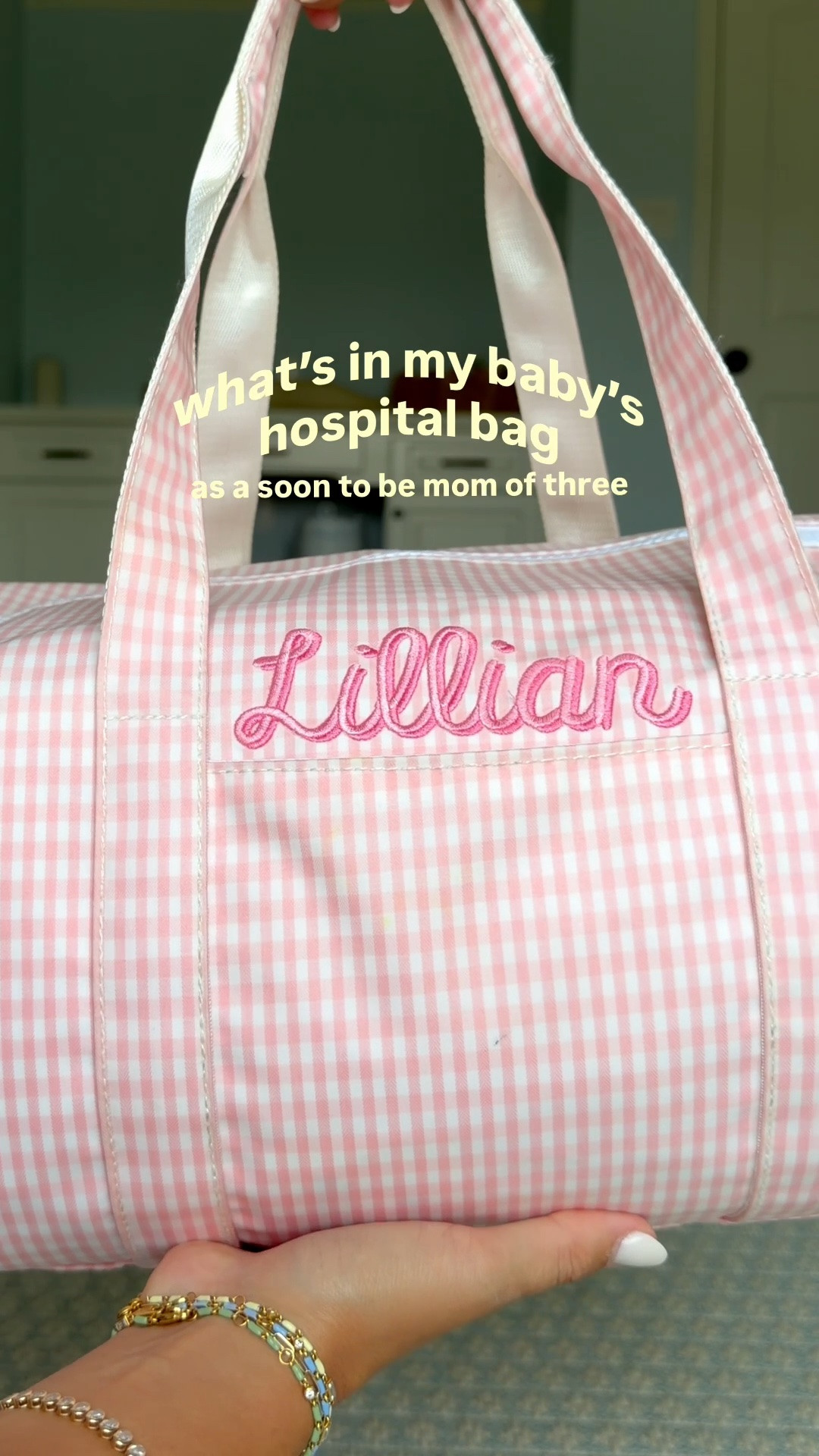 What’s in my baby’s hospital bag as a soon to be mom of 3! 🩷

#LTKmomlife #LTKBaby #LTKBump