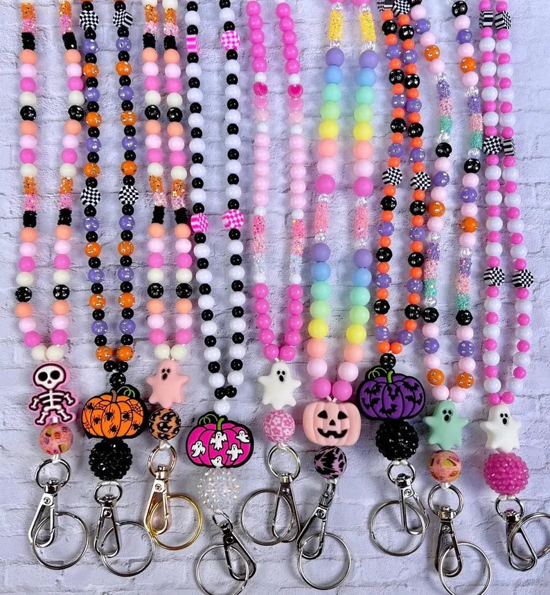 Halloween Teacher Lanyards - Etsy | Etsy (US)