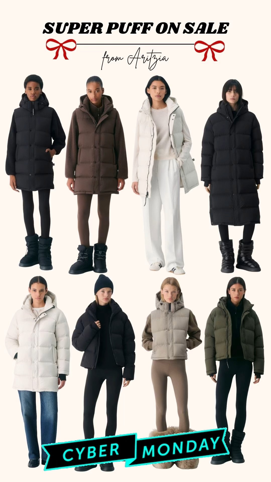 Aritzia super puff on sale!! I wear a size small. Built to keep you warm down to negative 22 Fahrenheit!!! The best coats and vests! 

#LTKHoliday #LTKCyberWeek #LTKSaleAlert