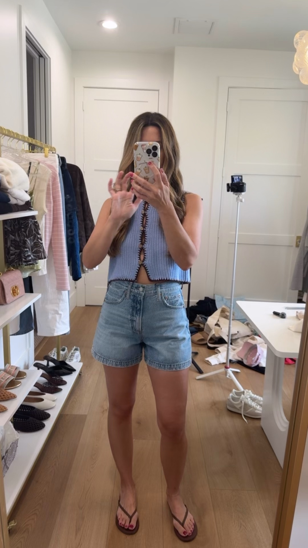Denim shorts comparison up on YouTube 