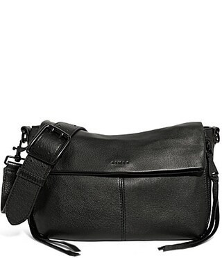 AIMEE Bali Double Entry Crossbody Bag - Black | Dillard's