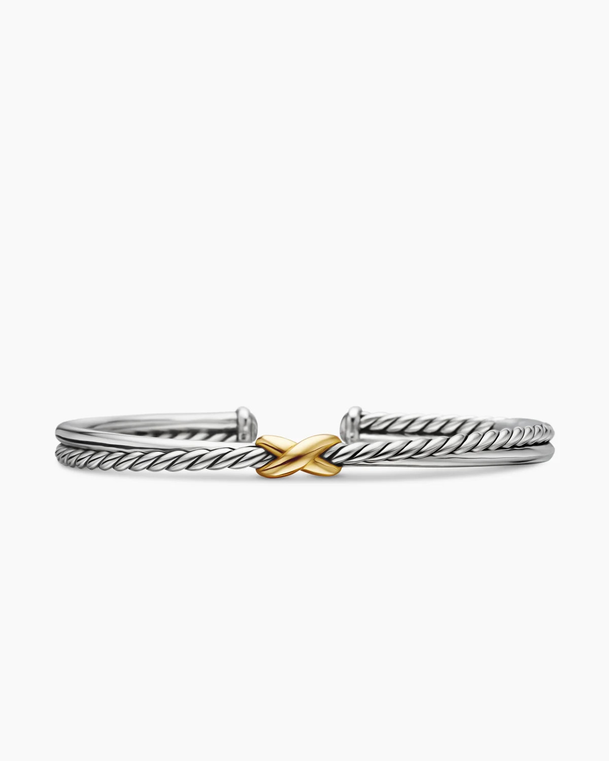 X Classic Cable Station Bracelet | David Yurman