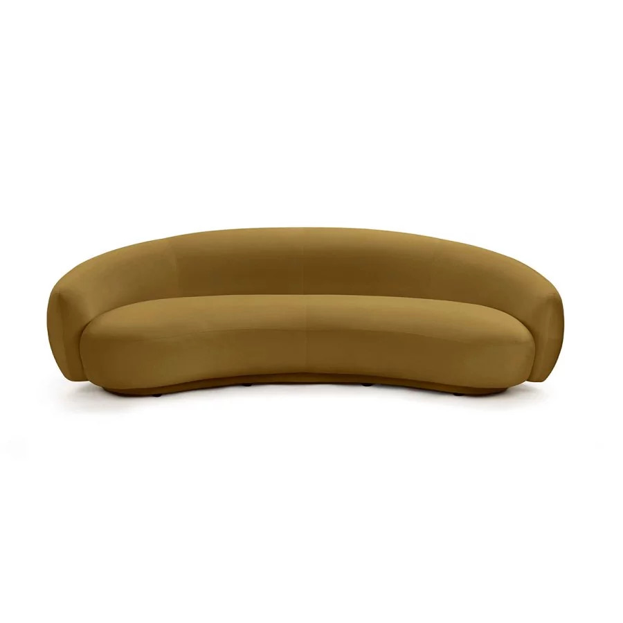 Savelle Modern Curved Sofa | Eternity Modern