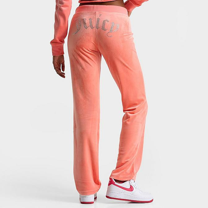 Women's Juicy Couture OG Big Bling Velour Track Pants | Finish Line (US)
