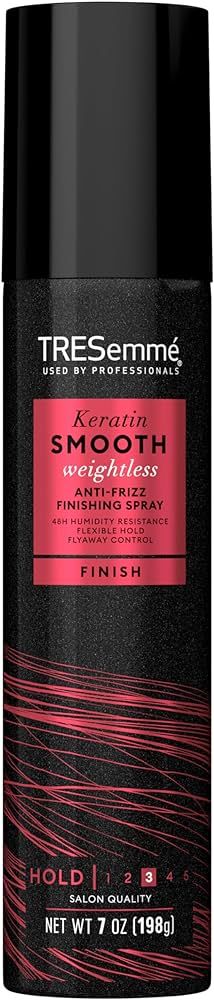 TRESemmé Anti-Frizz Finishing Spray Keratin Smooth for a Flexible Hold Weightless 7 oz | Amazon (US)