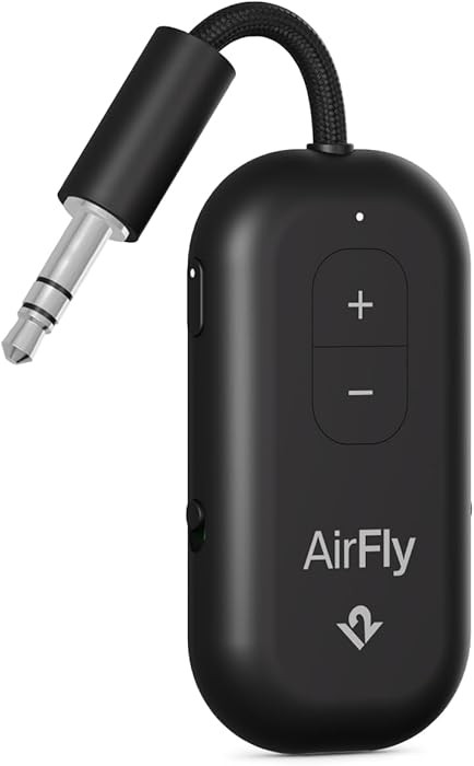 AirFly Pro 2 – Bluetooth Adapter for Airplane, Pair 2 AirPods or Wireless Headphones – 3.5mm ... | Amazon (US)