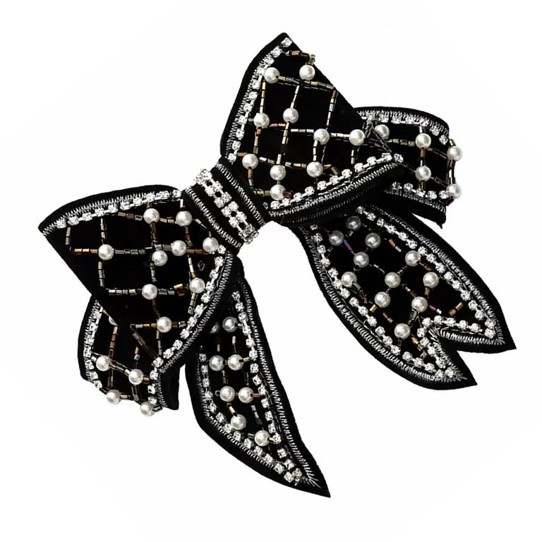1Pc Fashion Bowknot Hairpin Diamond Hair Clips Female Hair Accessories for Girl | Walmart (US)