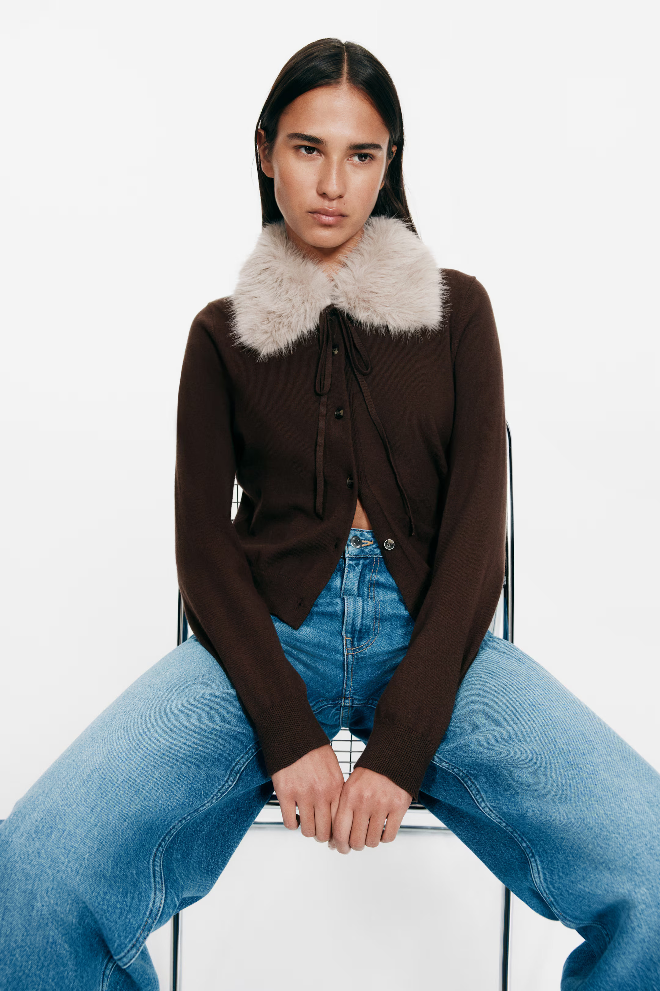 Collared cardigan | H&M (UK, MY, IN, SG, PH, TW, HK)